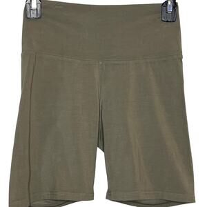 TNA x Aritizia Brown Green Bike Shorts Small SEE DESCRIPTION